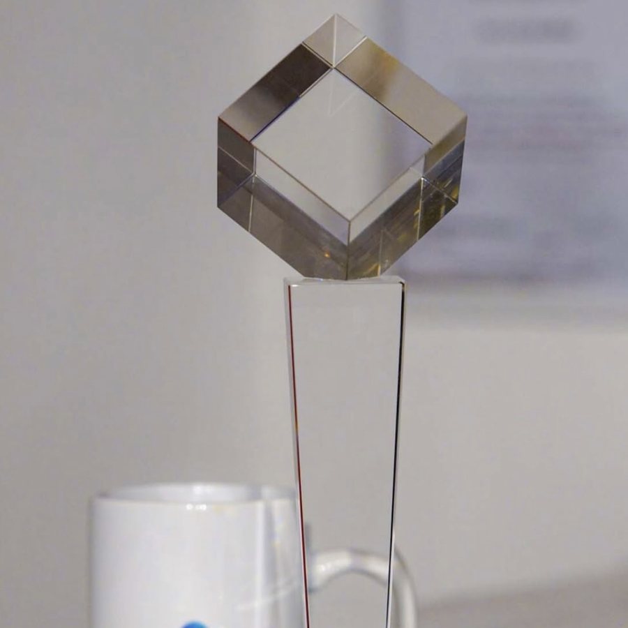 Trophäe Deutscher Agenturpreis 2024 für Bradfield Vision
